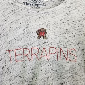 Maryland Terrapins women's long-sleeve tunic tshirt